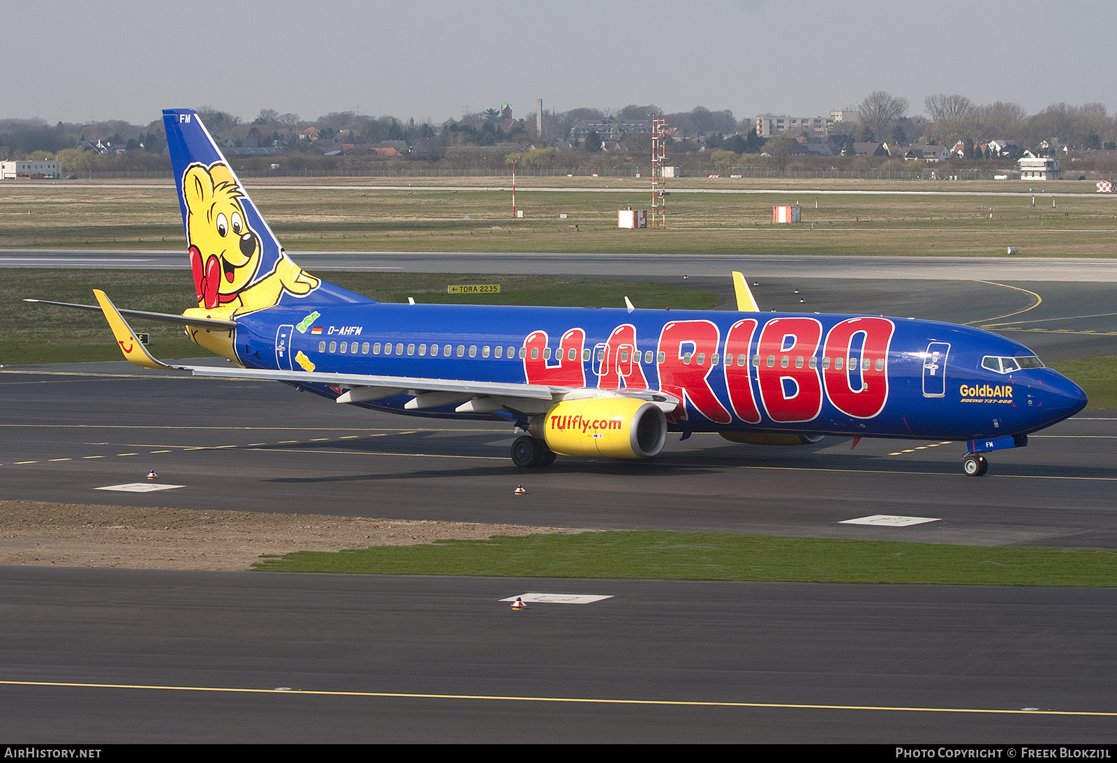 Aircraft Photo of D-AHFM | Boeing 737-8K5 | TUIfly | AirHistory.net #456384