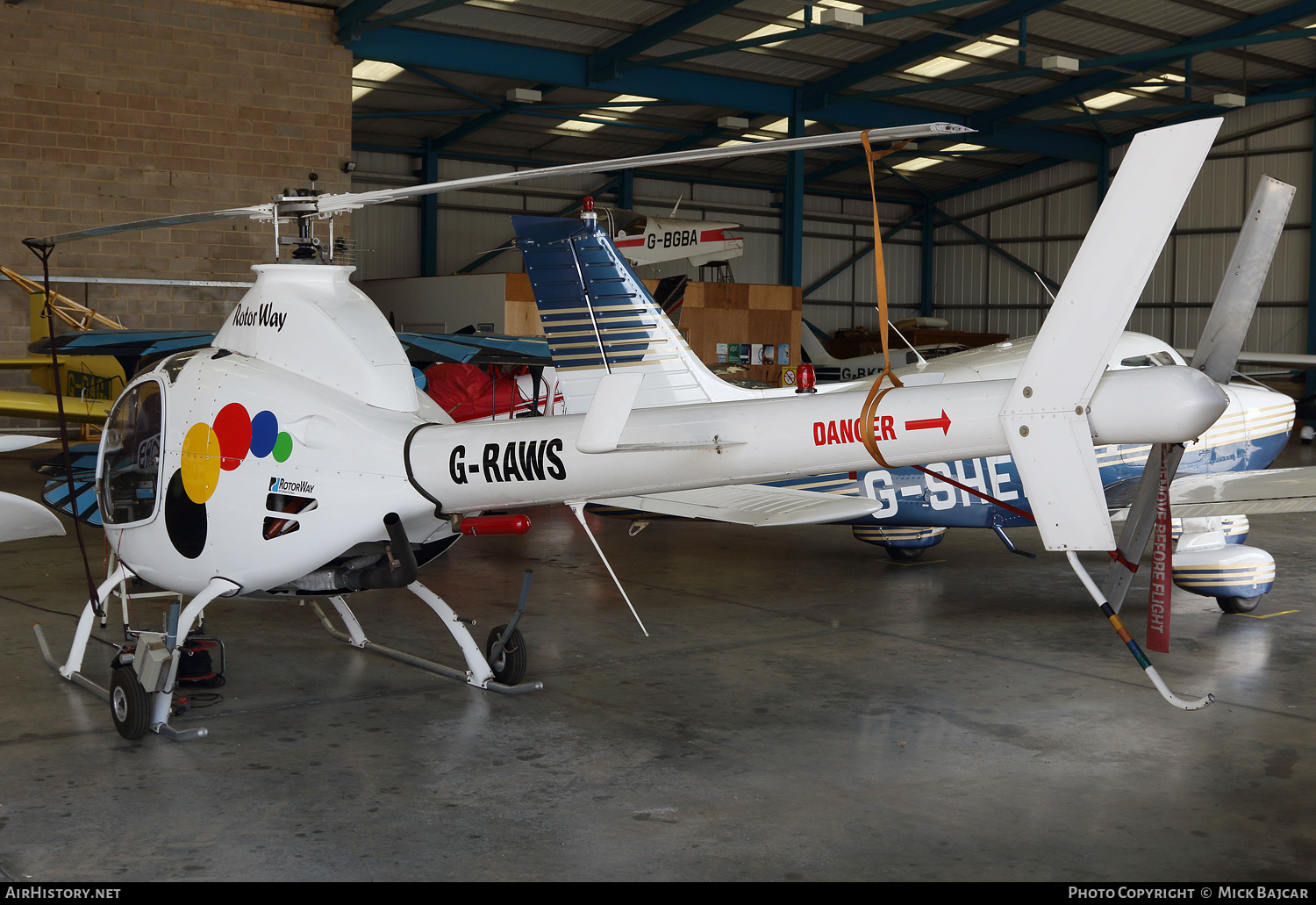Aircraft Photo of G-RAWS | RotorWay Exec 162F | AirHistory.net #456407