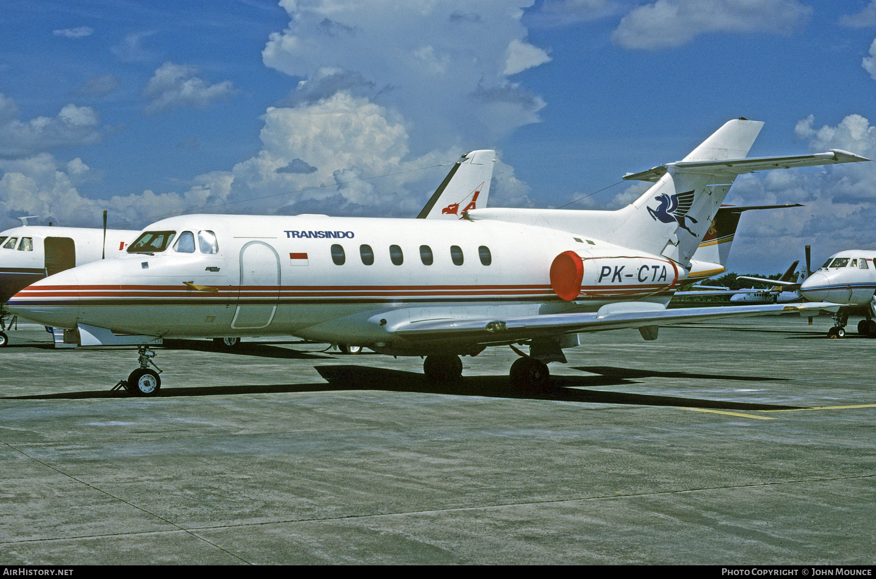 Aircraft Photo of PK-CTA | British Aerospace HS-125-700A | Transindo | AirHistory.net #456409