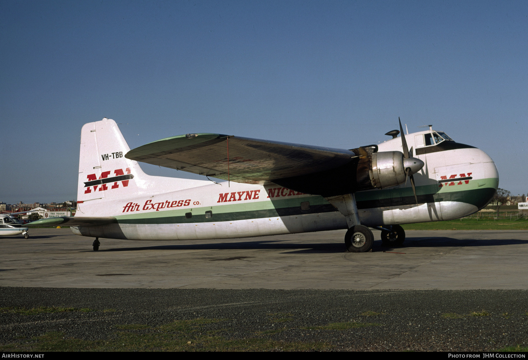 Aircraft Photo of VH-TBB | Bristol 170 Freighter Mk31 | Mayne Nickless | AirHistory.net #456416