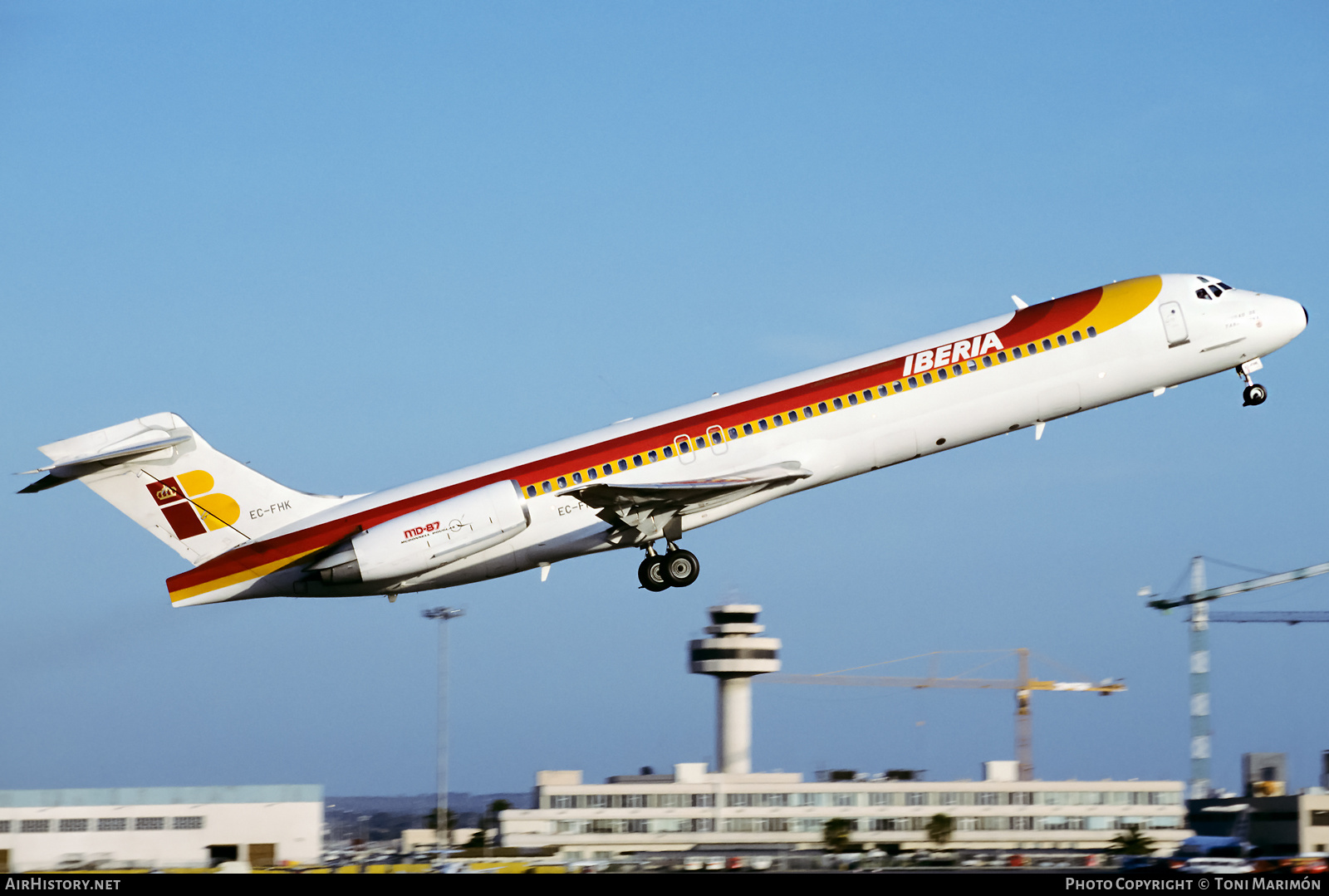 Aircraft Photo of EC-FHK | McDonnell Douglas MD-87 (DC-9-87) | Iberia | AirHistory.net #456433