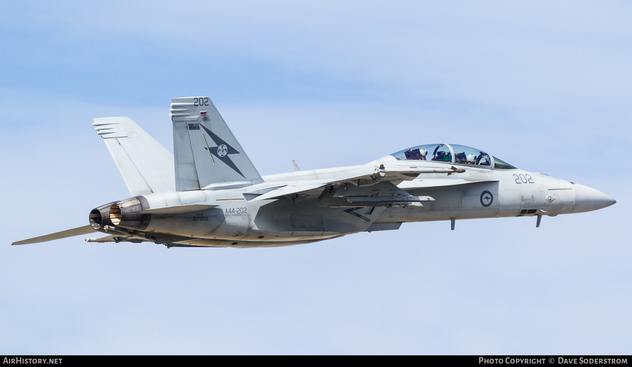 Aircraft Photo of A44-202 | Boeing F/A-18F Super Hornet | Australia - Air Force | AirHistory.net #456459