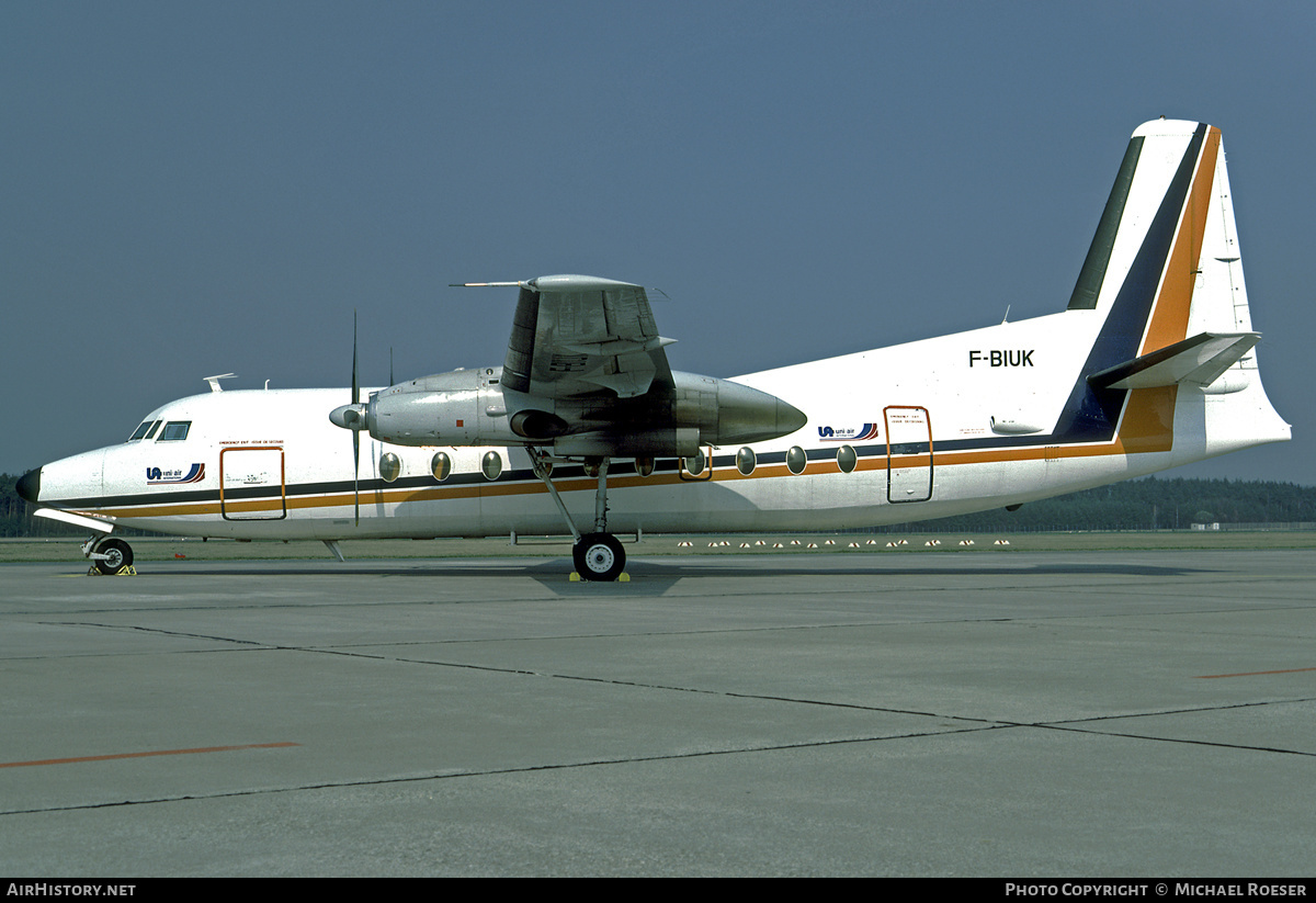 Aircraft Photo of F-BIUK | Fokker F27-100 Friendship | Uni-Air | AirHistory.net #456461