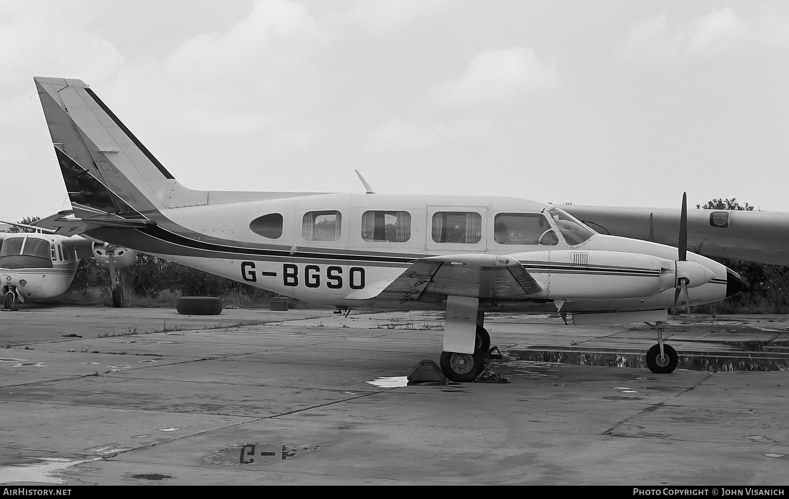 Aircraft Photo of G-BGSO | Piper PA-31-310 Navajo C | AirHistory.net #456468