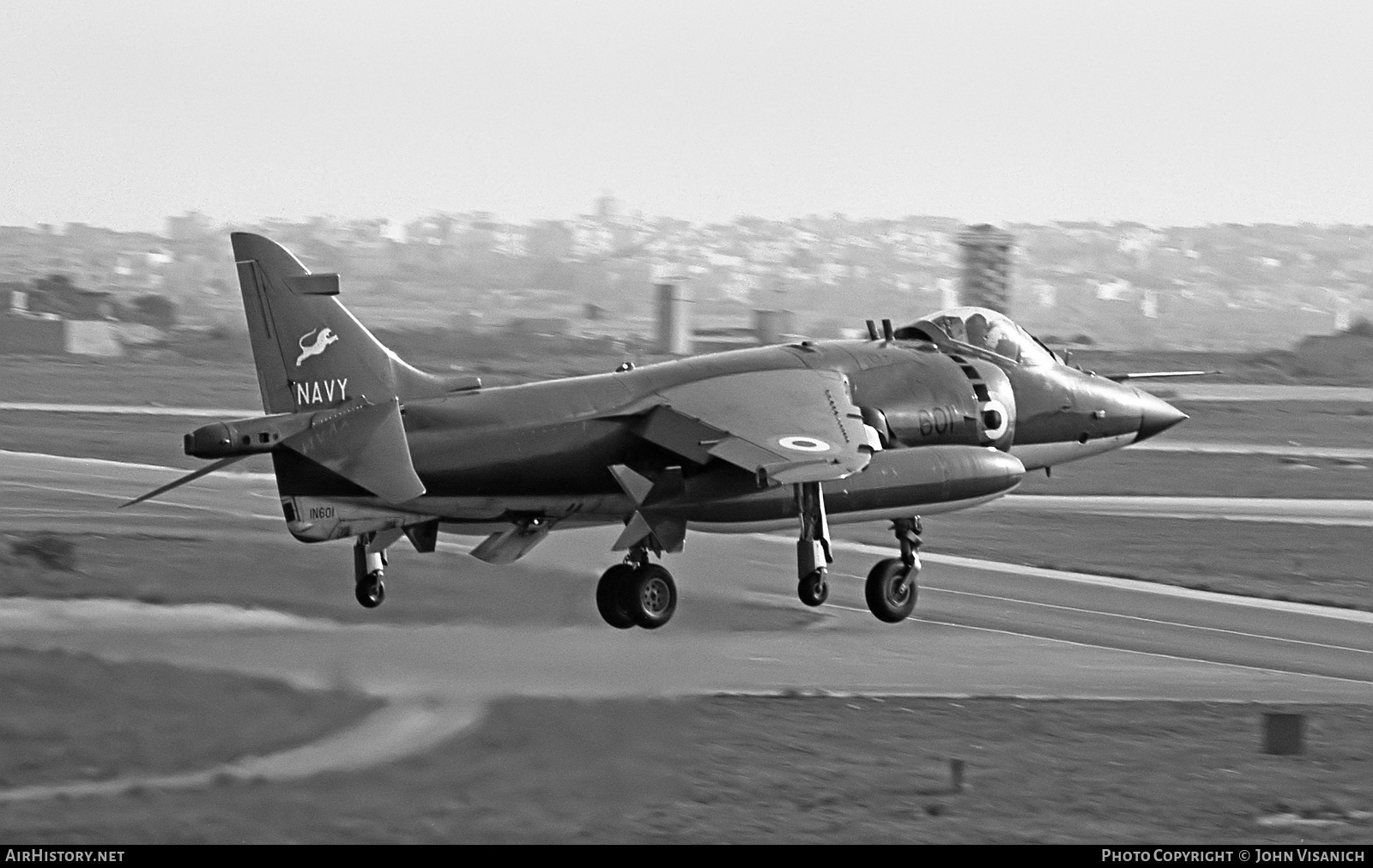 Aircraft Photo of IN601 | British Aerospace Sea Harrier FRS51 | India - Navy | AirHistory.net #456477