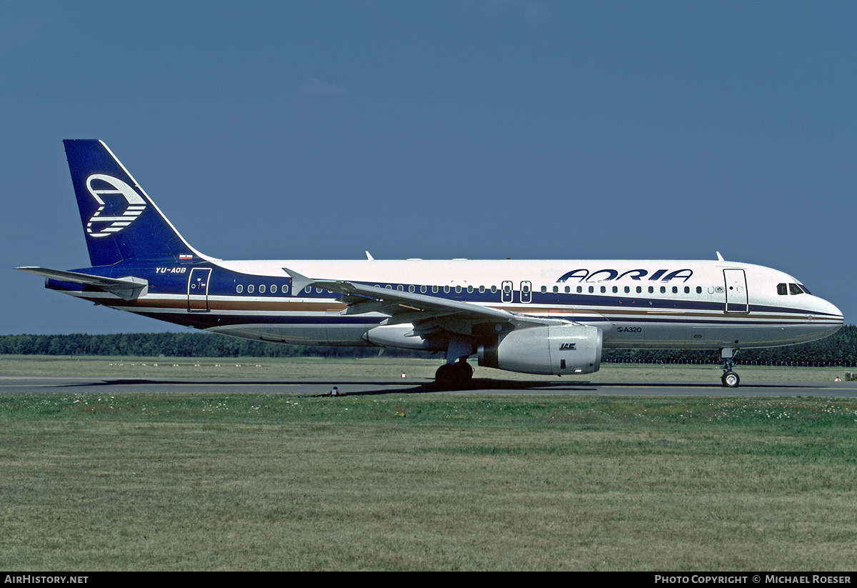 Aircraft Photo of YU-AOB | Airbus A320-231 | Adria Airways | AirHistory.net #456478