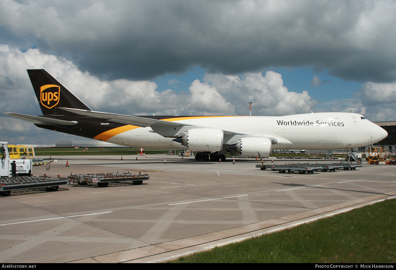 Aircraft Photo of N631UP | Boeing 747-8F | United Parcel Service - UPS | AirHistory.net #456484