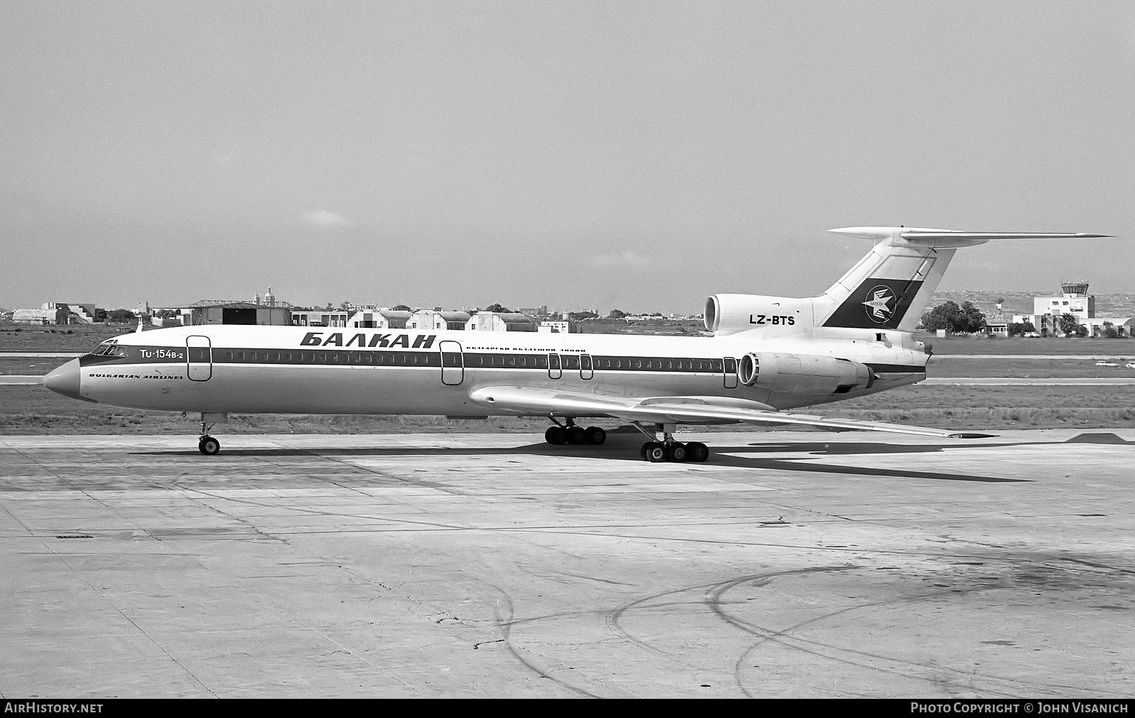 Aircraft Photo of LZ-BTS | Tupolev Tu-154B-2 | Balkan - Bulgarian Airlines | AirHistory.net #456492