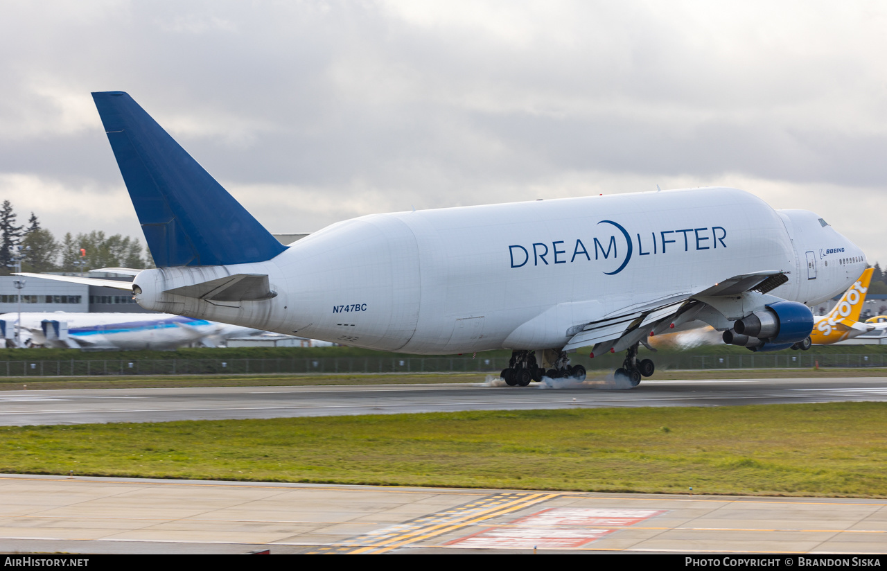 Aircraft Photo of N747BC | Boeing 747-4J6(LCF) Dreamlifter | Boeing | AirHistory.net #456500