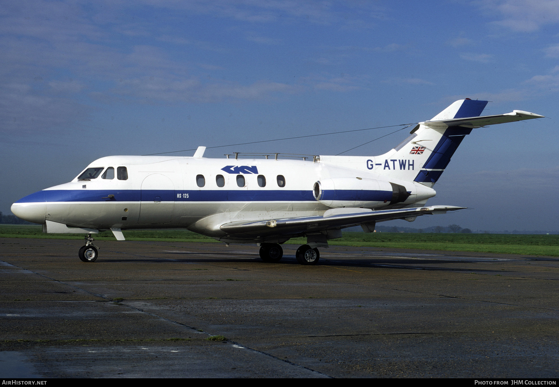 Aircraft Photo of G-ATWH | Hawker Siddeley HS-125-1B/R | GKN Group | AirHistory.net #456503