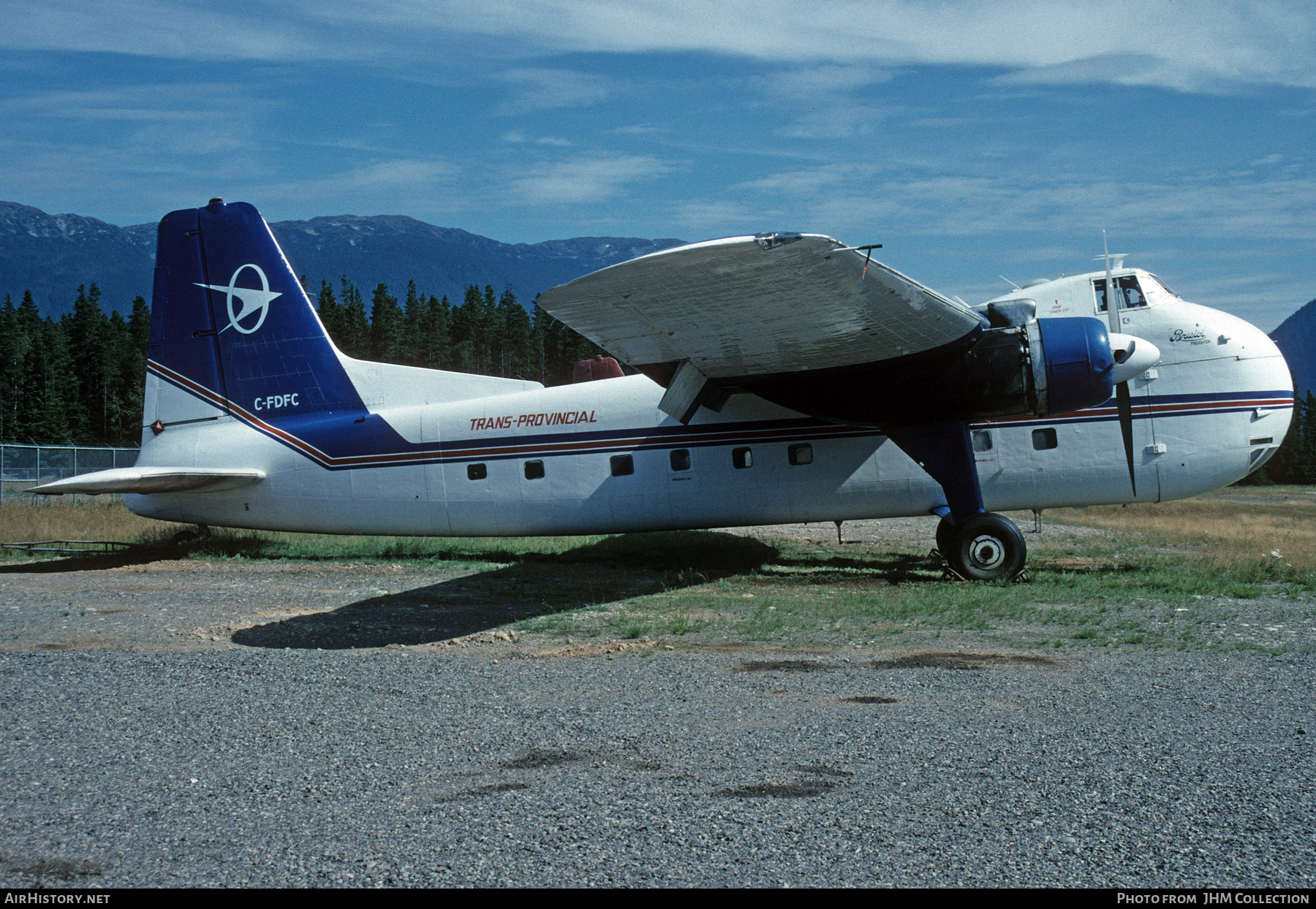 Aircraft Photo of C-FDFC | Bristol 170 Freighter Mk31M | Trans-Provincial Airlines | AirHistory.net #456509