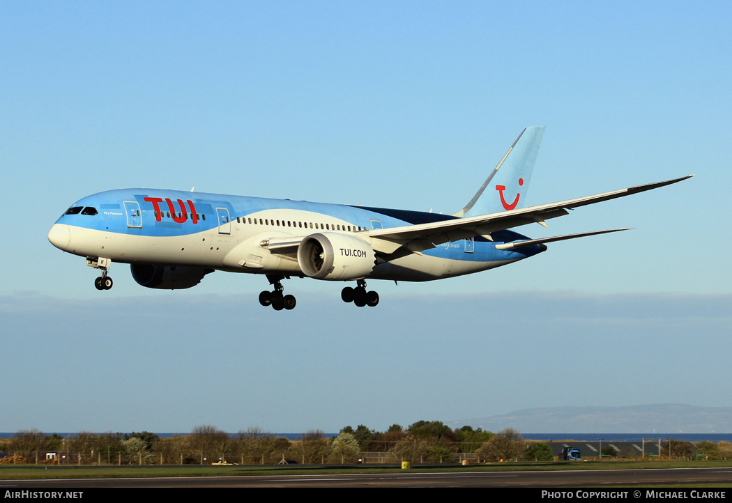 Aircraft Photo of G-TUII | Boeing 787-8 Dreamliner | TUI | AirHistory.net #456569