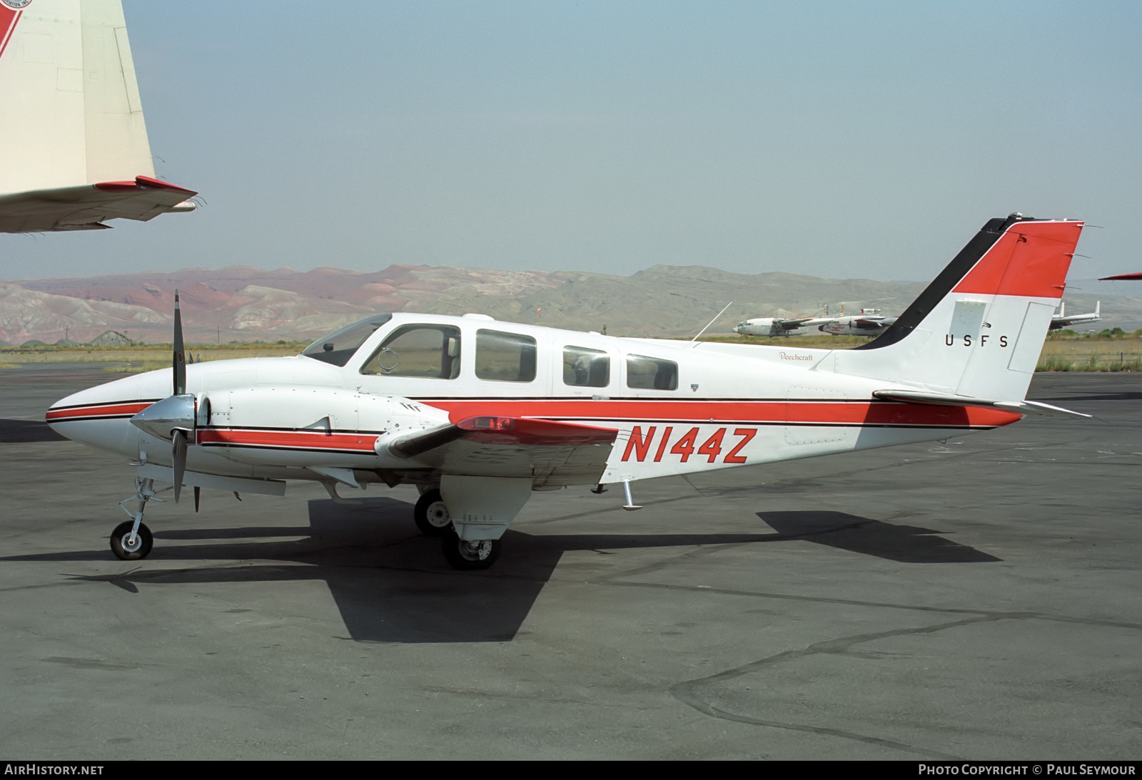Aircraft Photo of N144Z | Beech 58P Pressurized Baron | US Forest Service - USFS | AirHistory.net #456579