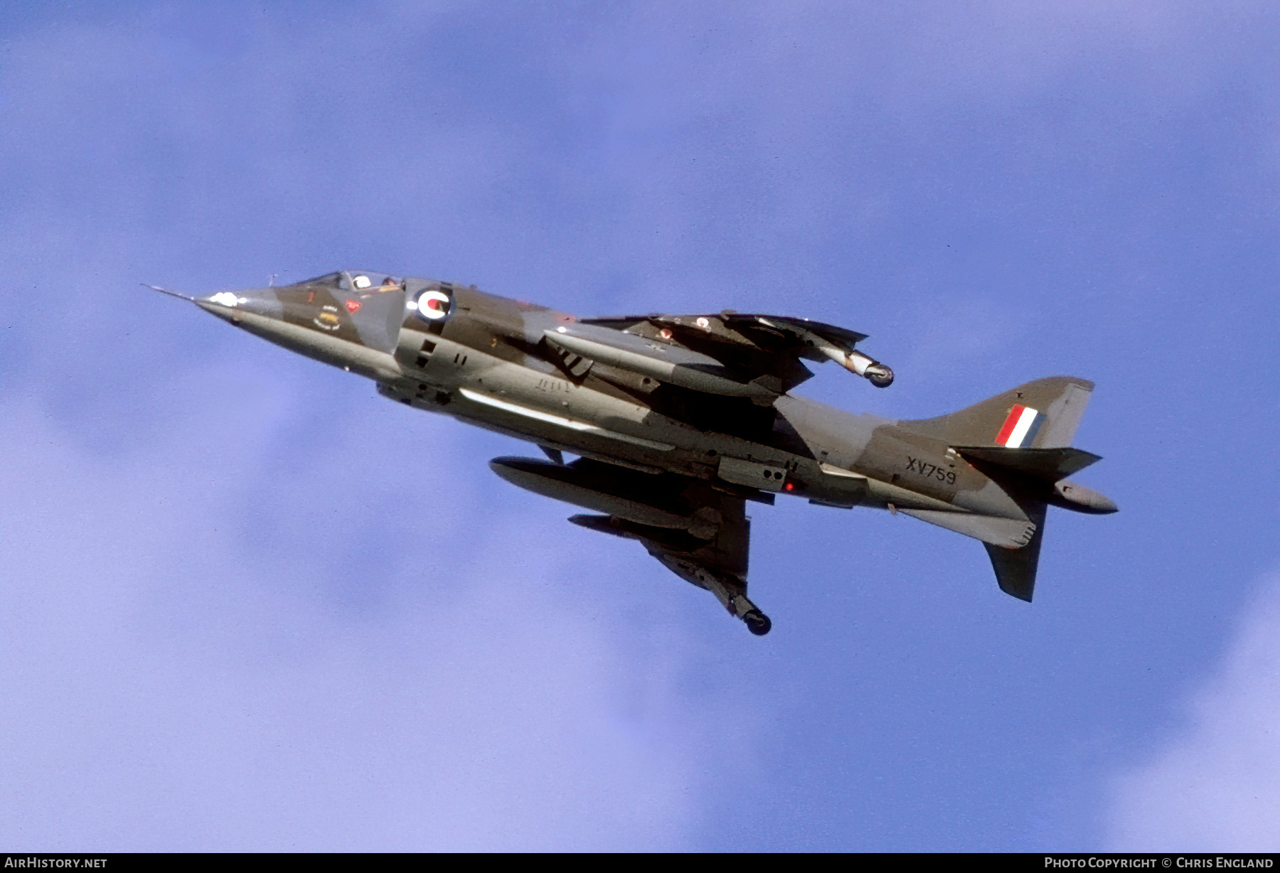 Aircraft Photo of XV759 | Hawker Siddeley Harrier GR1 | UK - Air Force | AirHistory.net #456598