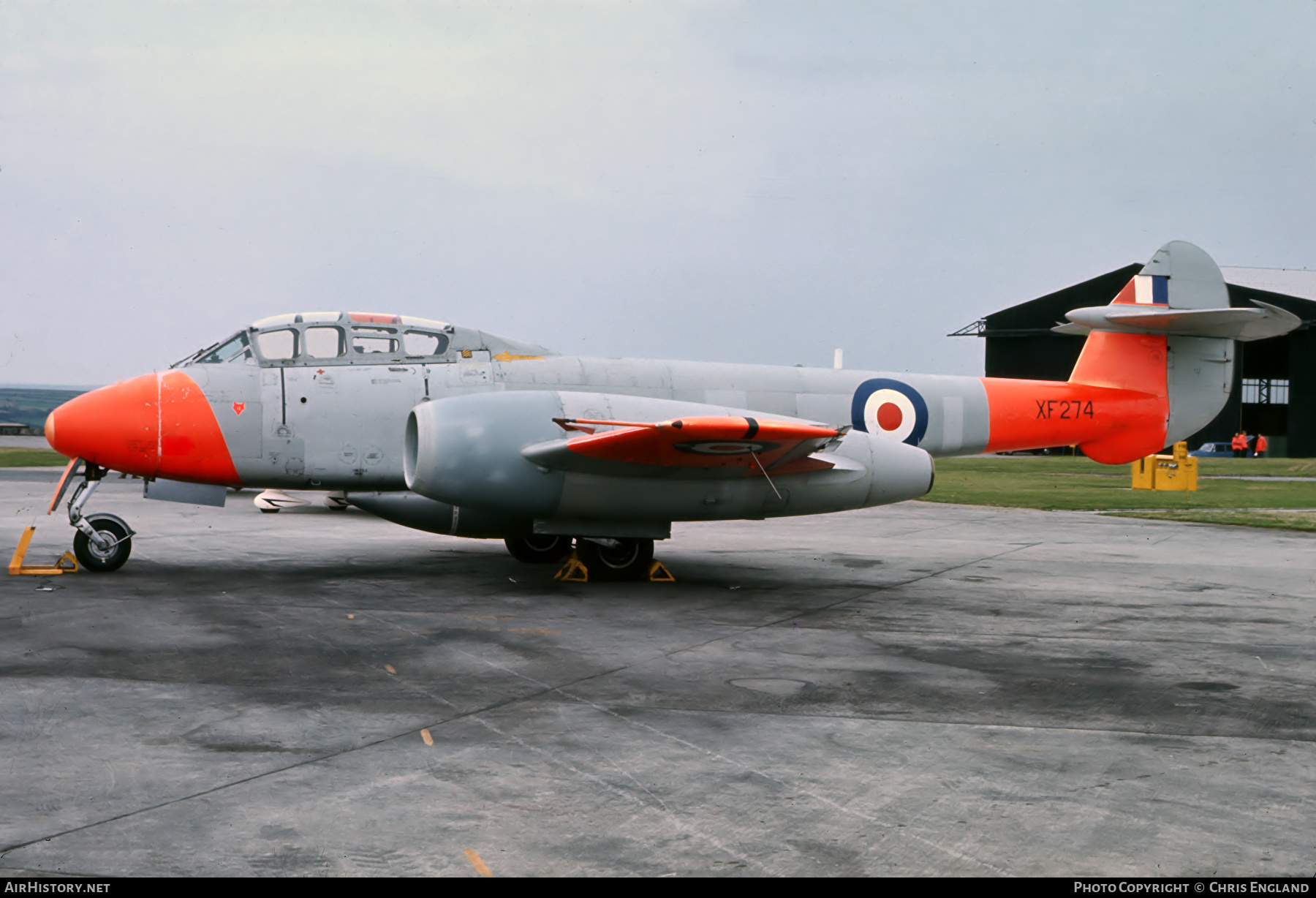 Aircraft Photo of XF274 | Gloster Meteor T7 | UK - Air Force | AirHistory.net #456605