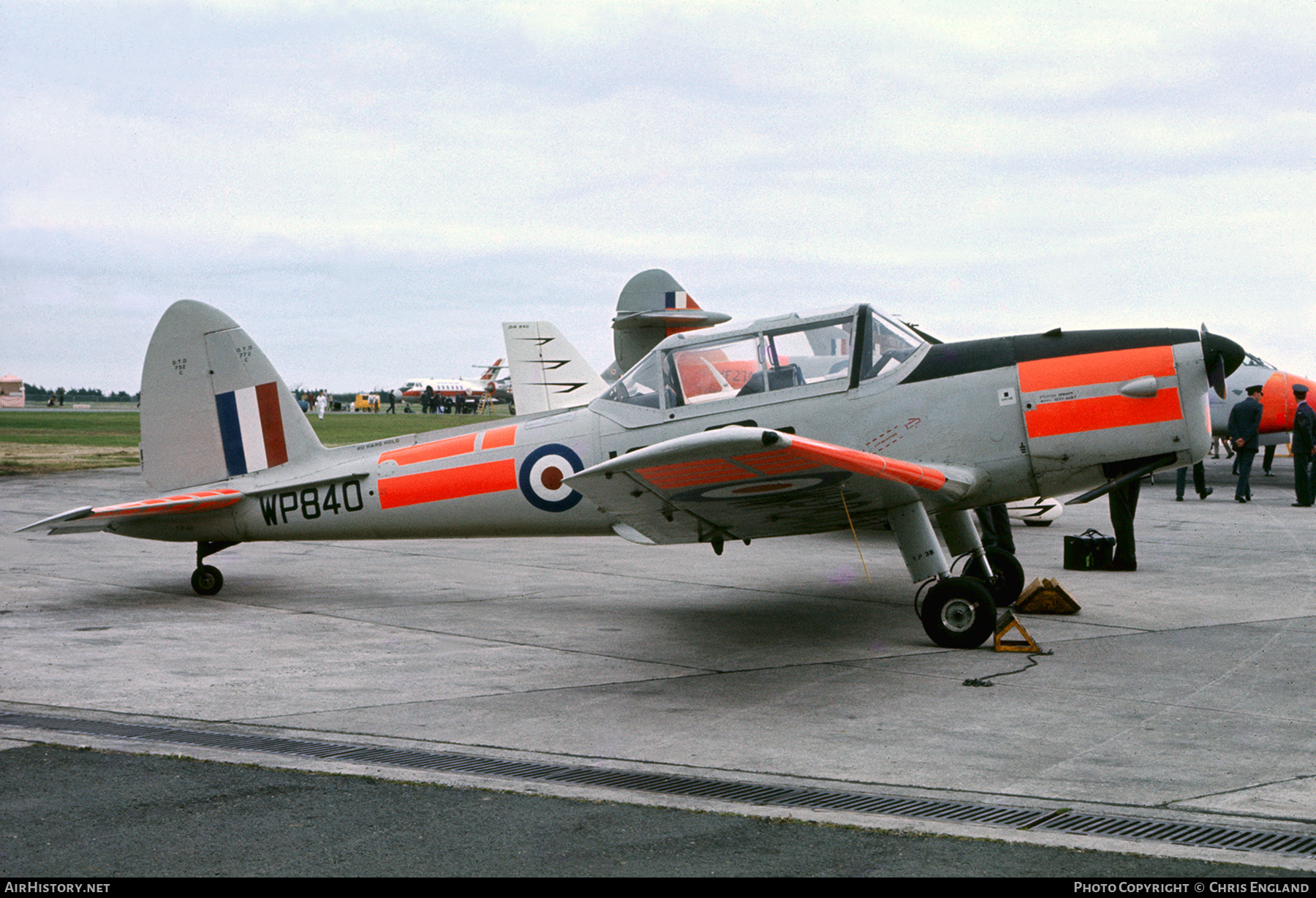 Aircraft Photo of WP840 | De Havilland DHC-1 Chipmunk T10 | UK - Air Force | AirHistory.net #456610