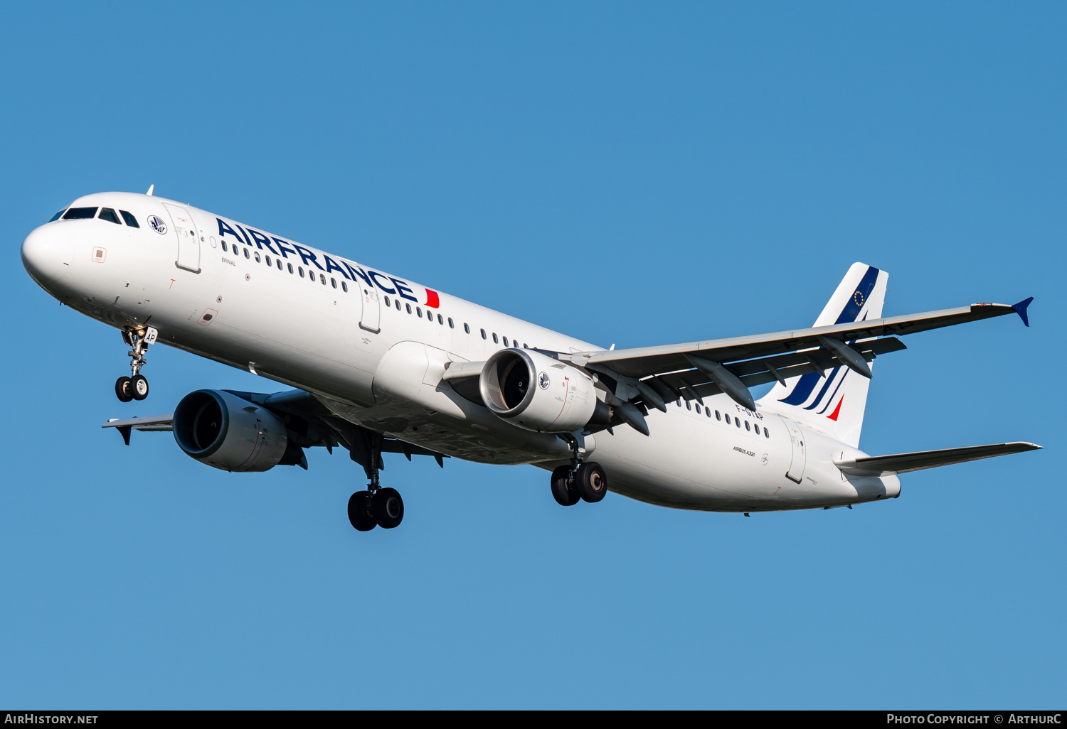 Aircraft Photo of F-GTAP | Airbus A321-212 | Air France | AirHistory.net #456612