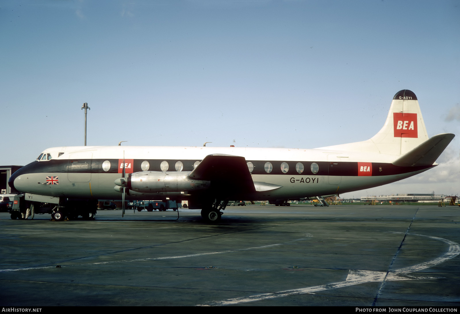 Aircraft Photo of G-AOYI | Vickers 806 Viscount | BEA - British European Airways | AirHistory.net #456618