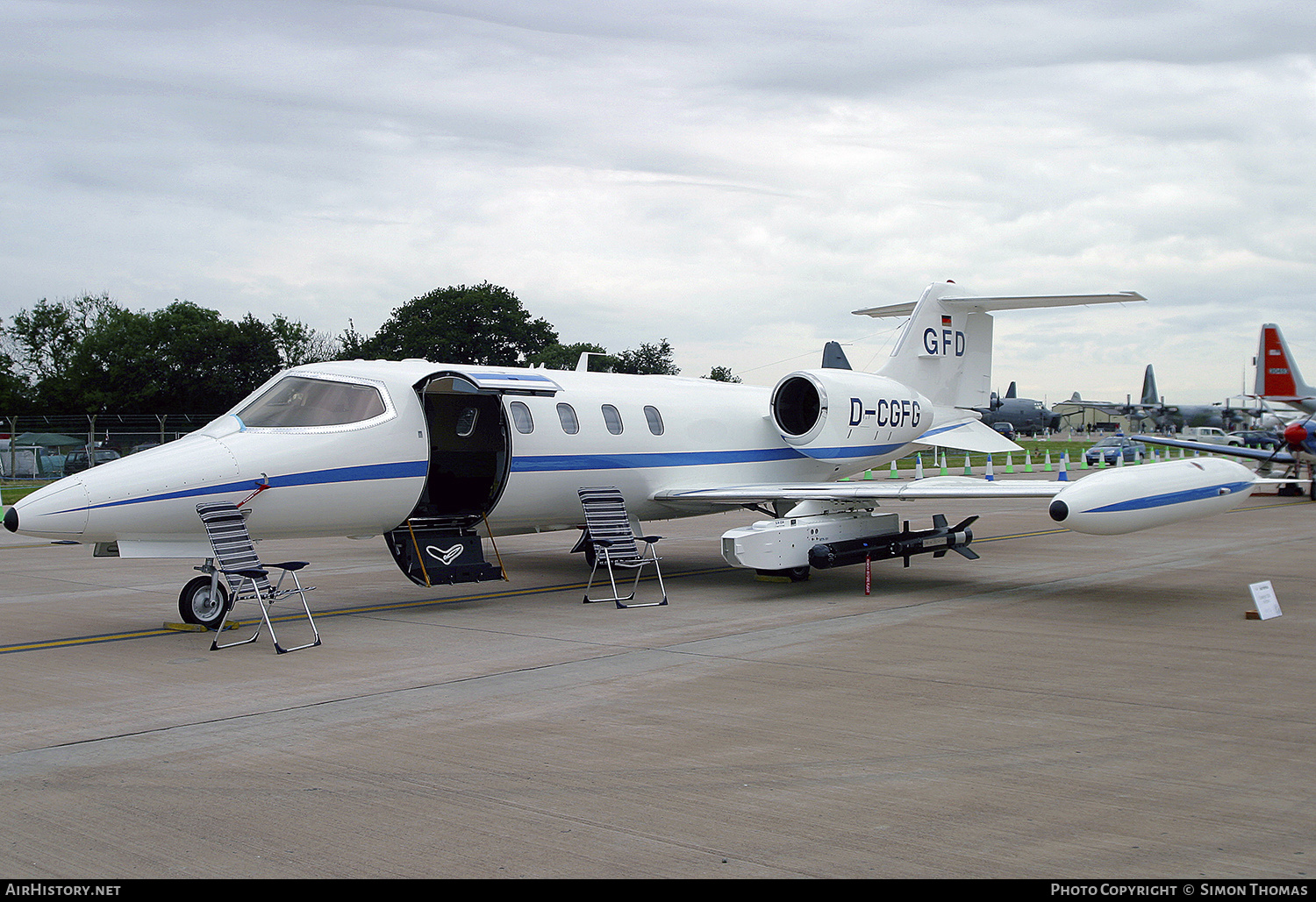 Aircraft Photo of D-CGFG | Gates Learjet UC-35A | AirHistory.net #456630