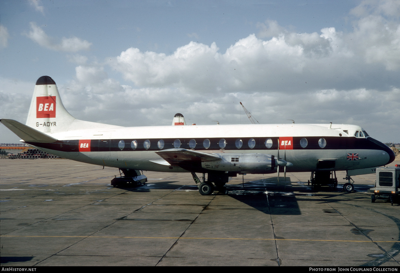 Aircraft Photo of G-AOYR | Vickers 806 Viscount | BEA - British European Airways | AirHistory.net #456633