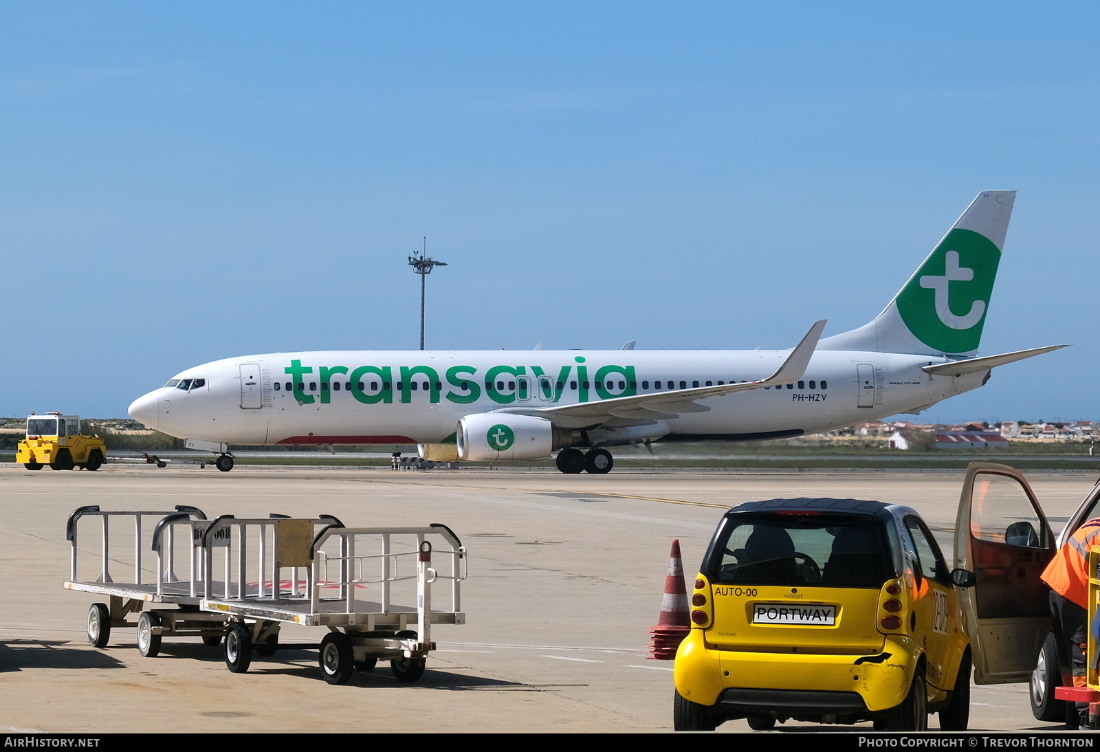 Aircraft Photo of PH-HZV | Boeing 737-8K2 | Transavia | AirHistory.net #456652