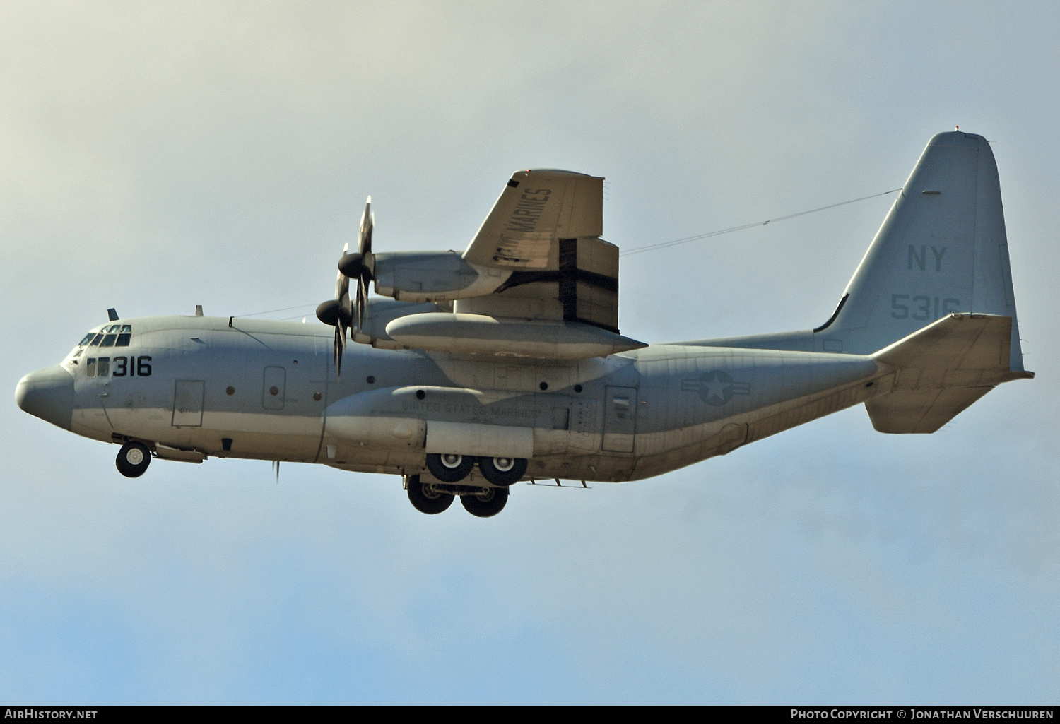 Aircraft Photo of 165316 / 5316 | Lockheed C-130T Hercules (L-382) | USA - Marines | AirHistory.net #456660