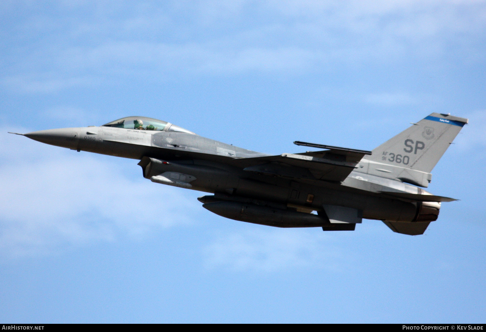 Aircraft Photo of 91-0360 / AF91-360 | Lockheed F-16CM Fighting Falcon | USA - Air Force | AirHistory.net #456697