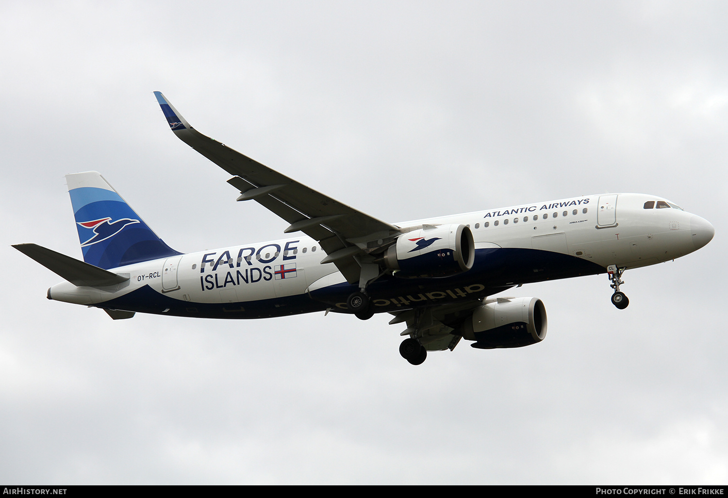 Aircraft Photo of OY-RCL | Airbus A320-251N | Atlantic Airways | AirHistory.net #456699