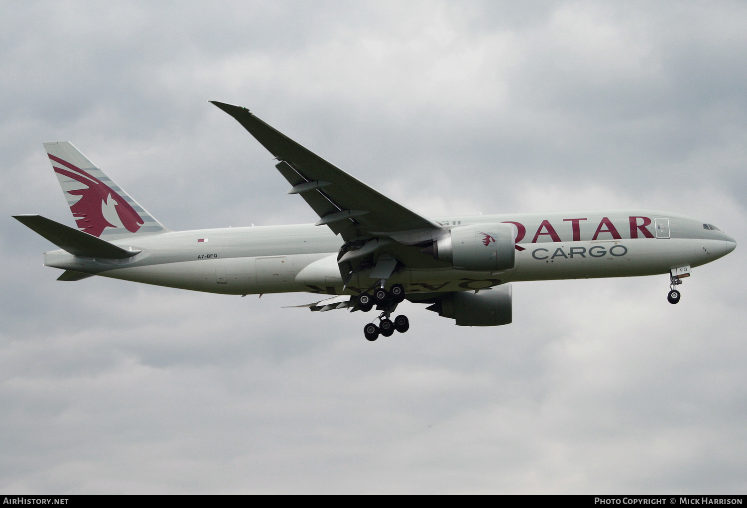 Aircraft Photo of A7-BFQ | Boeing 777-F | Qatar Airways Cargo | AirHistory.net #456710