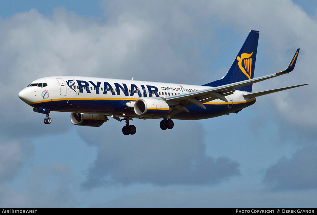 Aircraft Photo of EI-EME | Boeing 737-8AS | Ryanair | AirHistory.net #456713