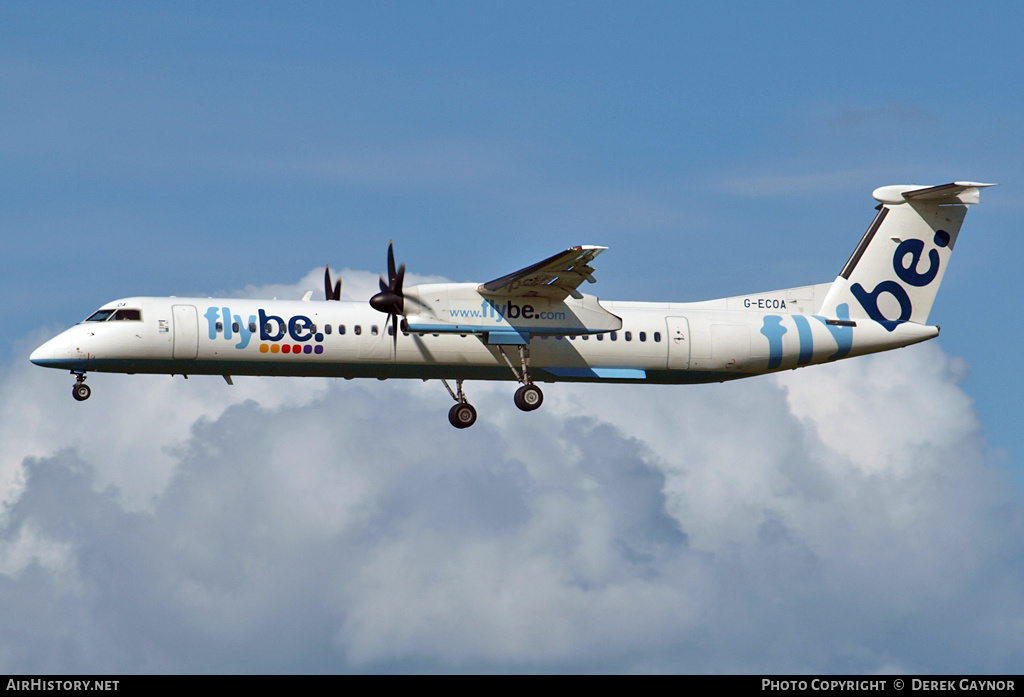 Aircraft Photo of G-ECOA | Bombardier DHC-8-402 Dash 8 | Flybe | AirHistory.net #456718