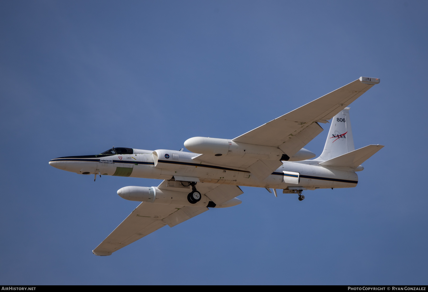 Aircraft Photo of N806NA / 806 / 80-1063 | Lockheed ER-2 | NASA - National Aeronautics and Space Administration | AirHistory.net #456729