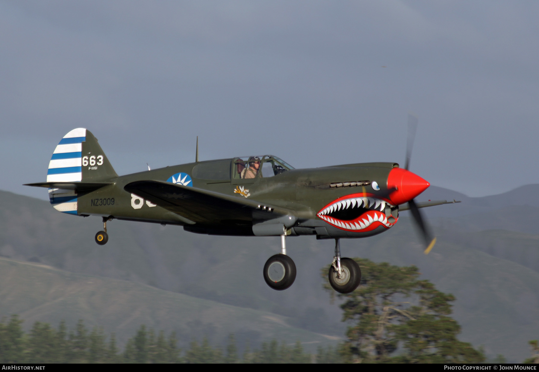 Aircraft Photo of ZK-RMH / NZ3009 | Curtiss Kittyhawk Mk1A | China - Air Force | AirHistory.net #456740