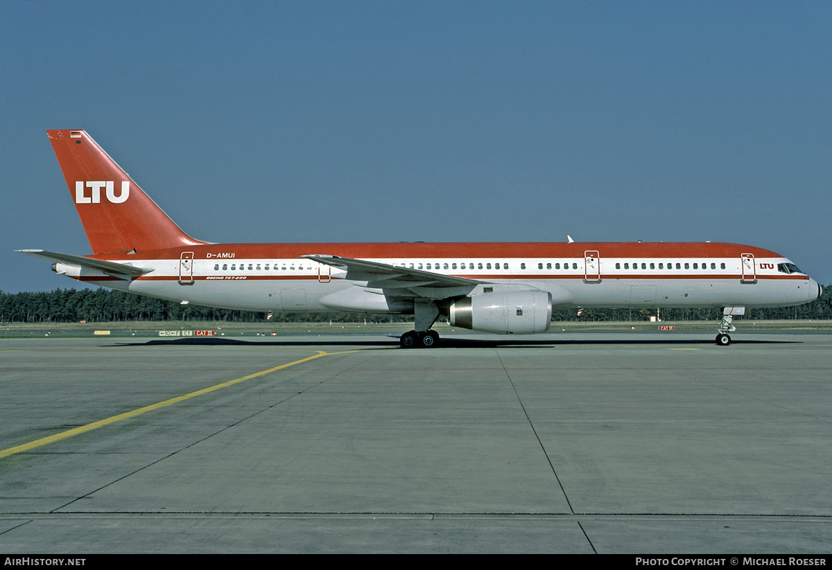 Aircraft Photo of D-AMUI | Boeing 757-2G5 | LTU - Lufttransport-Unternehmen | AirHistory.net #456751
