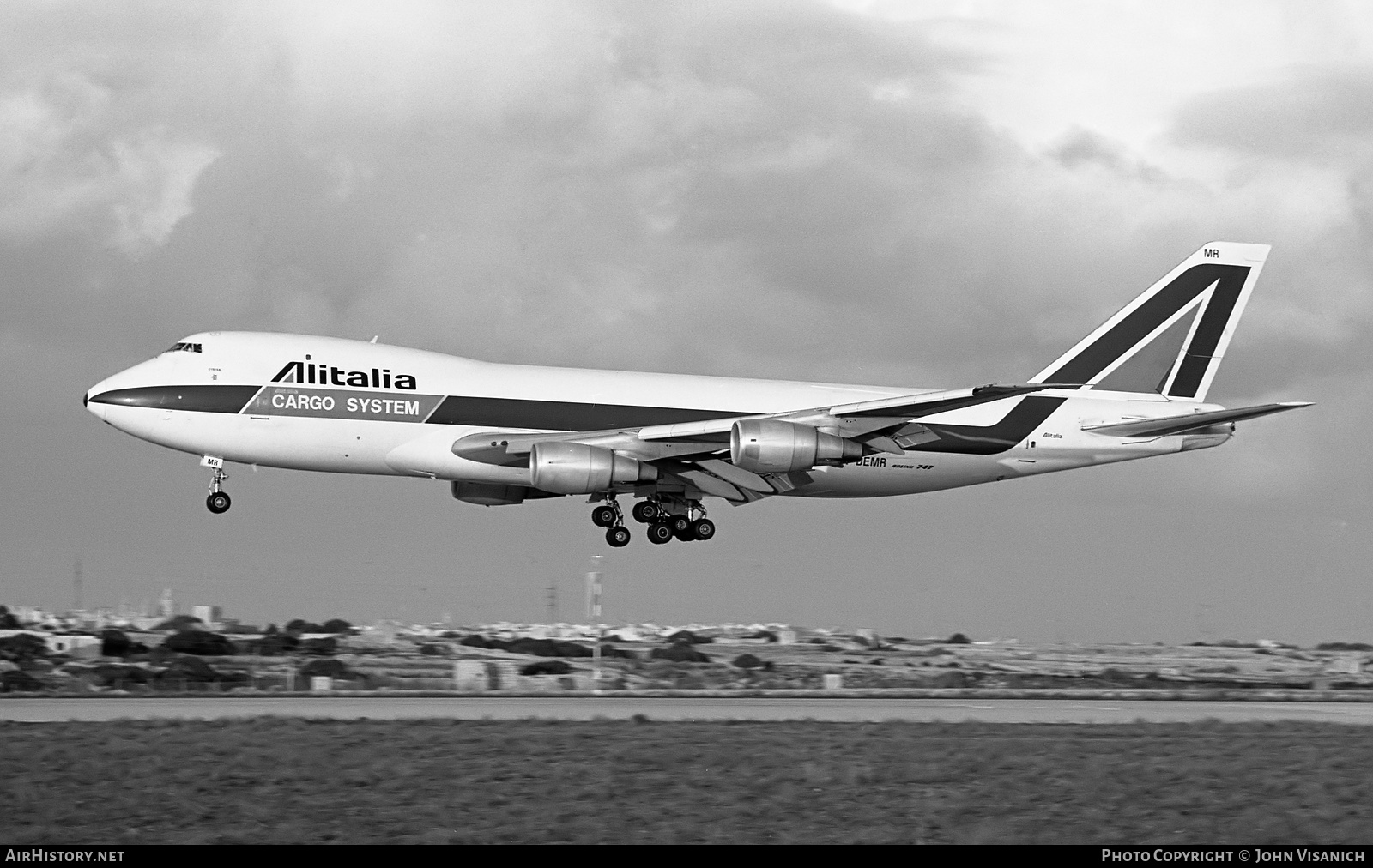 Aircraft Photo of I-DEMR | Boeing 747-243F/SCD | Alitalia Cargo System | AirHistory.net #456766