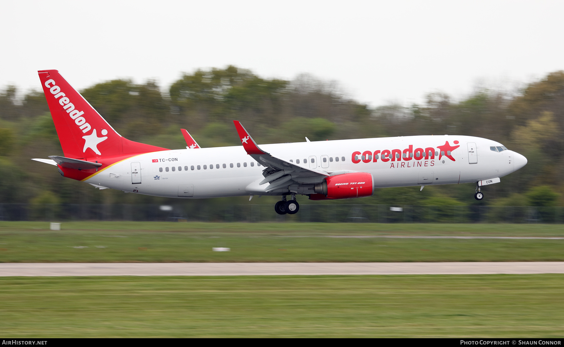 Aircraft Photo of TC-CON | Boeing 737-81D | Corendon Airlines | AirHistory.net #456785