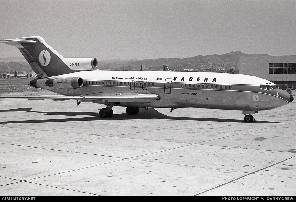 Aircraft Photo of OO-STD | Boeing 727-29C | Sabena | AirHistory.net #456792