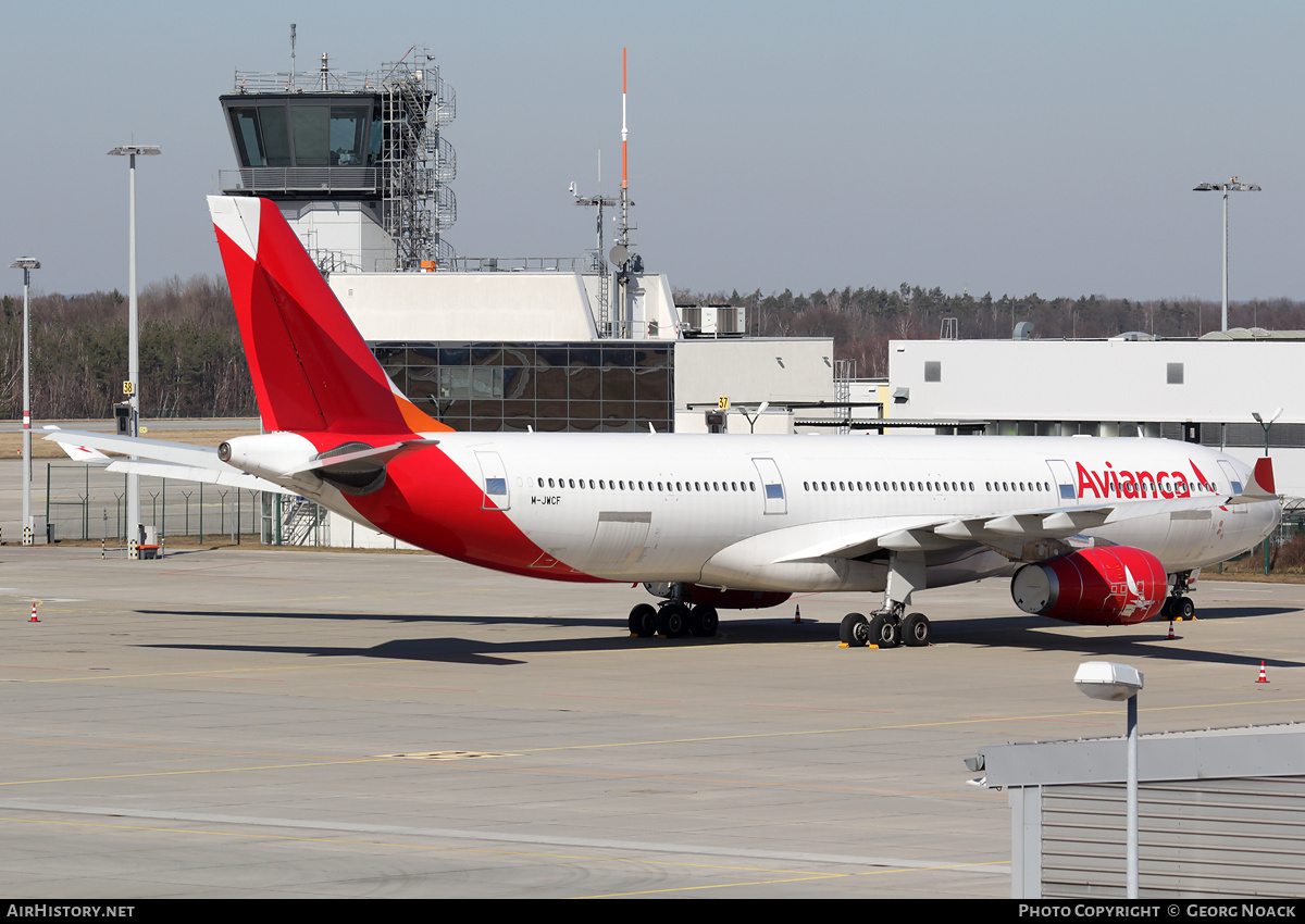 Aircraft Photo of M-JWCF | Airbus A330-343E | Avianca | AirHistory.net #456793