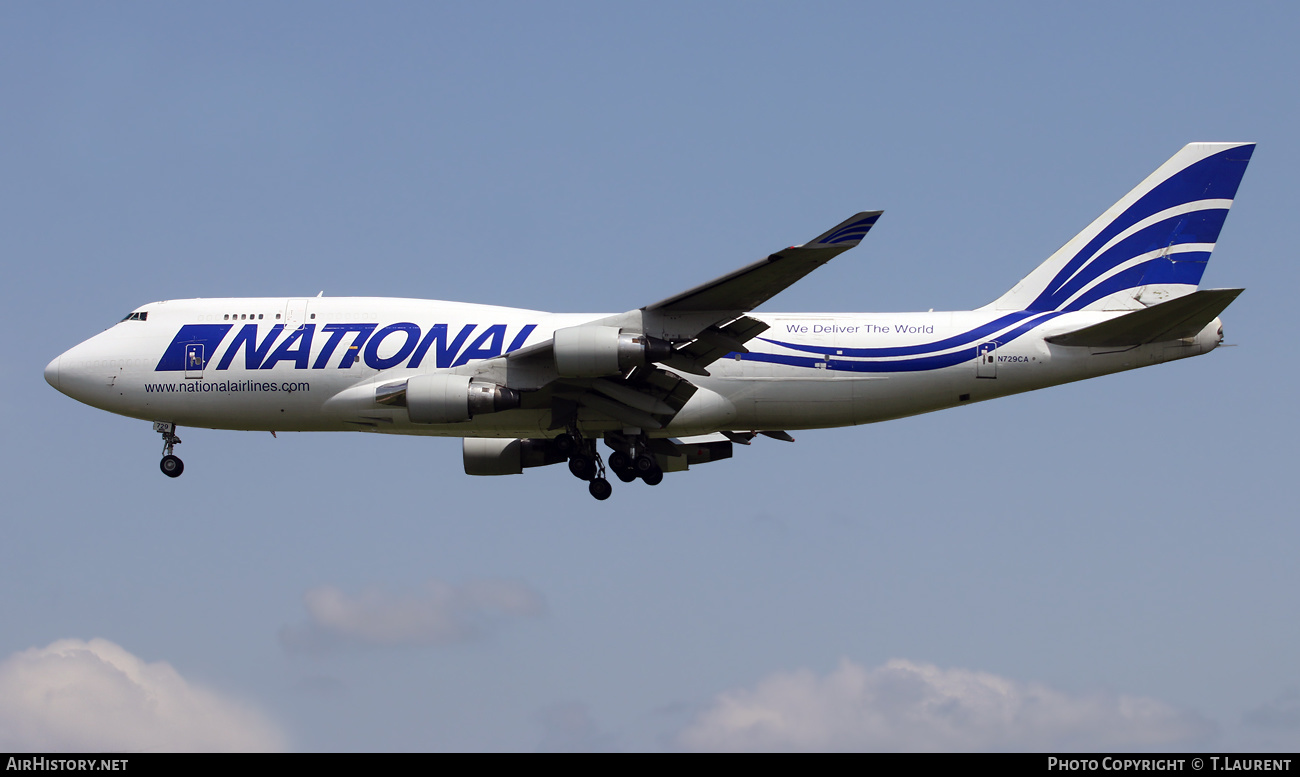 Aircraft Photo of N729CA | Boeing 747-412(BCF) | National Airlines | AirHistory.net #456821