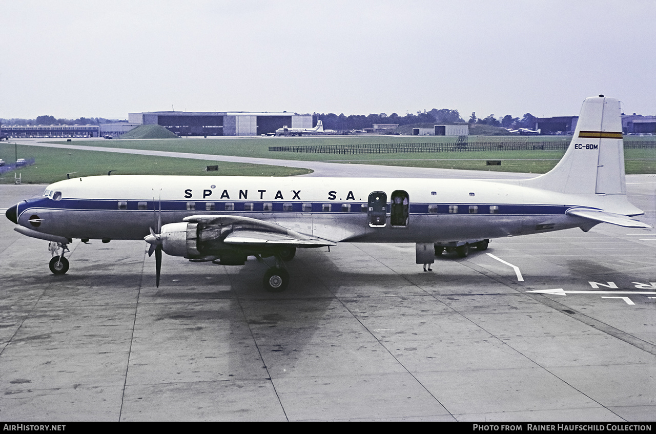 Aircraft Photo of EC-BDM | Douglas DC-7C | Spantax | AirHistory.net #456841