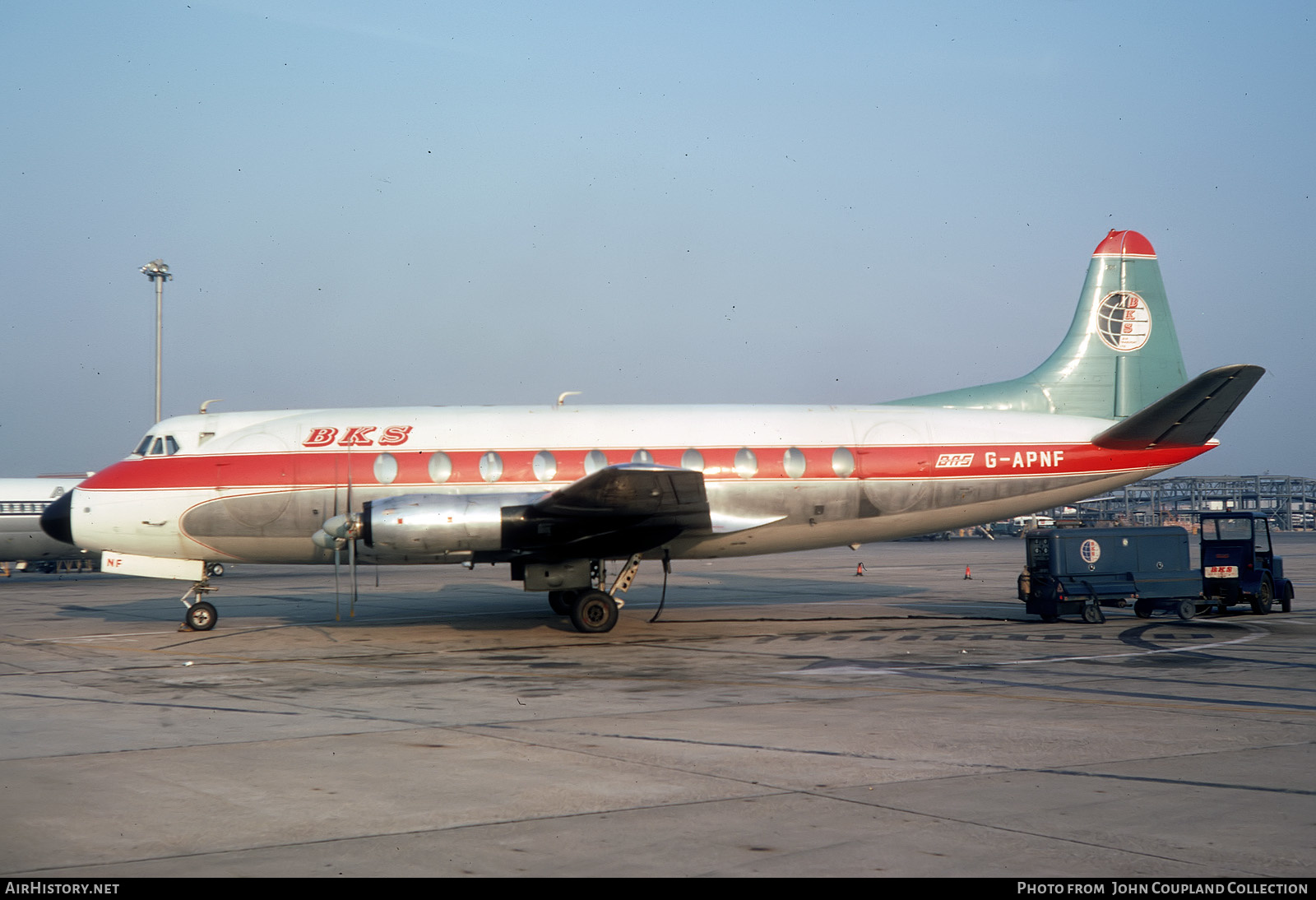 Aircraft Photo of G-APNF | Vickers 745D Viscount | BKS Air Transport | AirHistory.net #456854