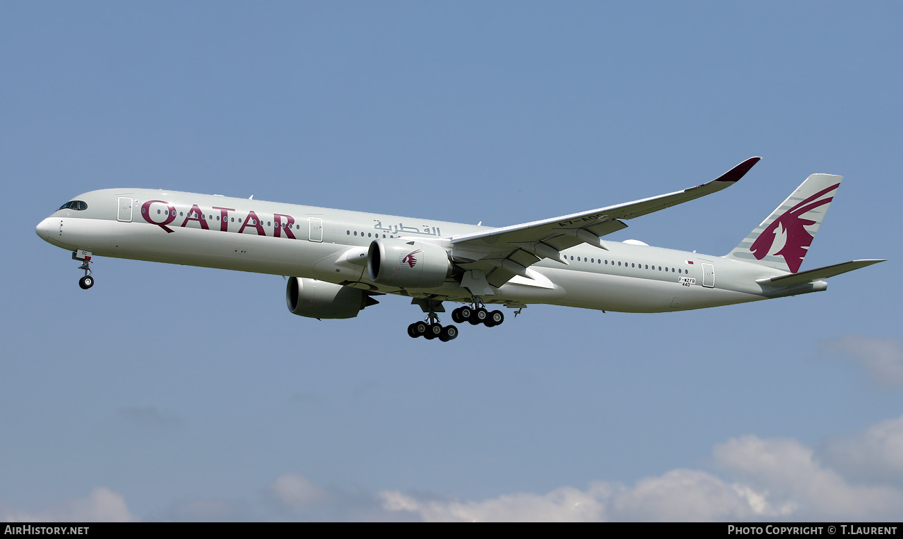 Aircraft Photo of F-WZFB | Airbus A350-1041 | Qatar Airways | AirHistory.net #456856