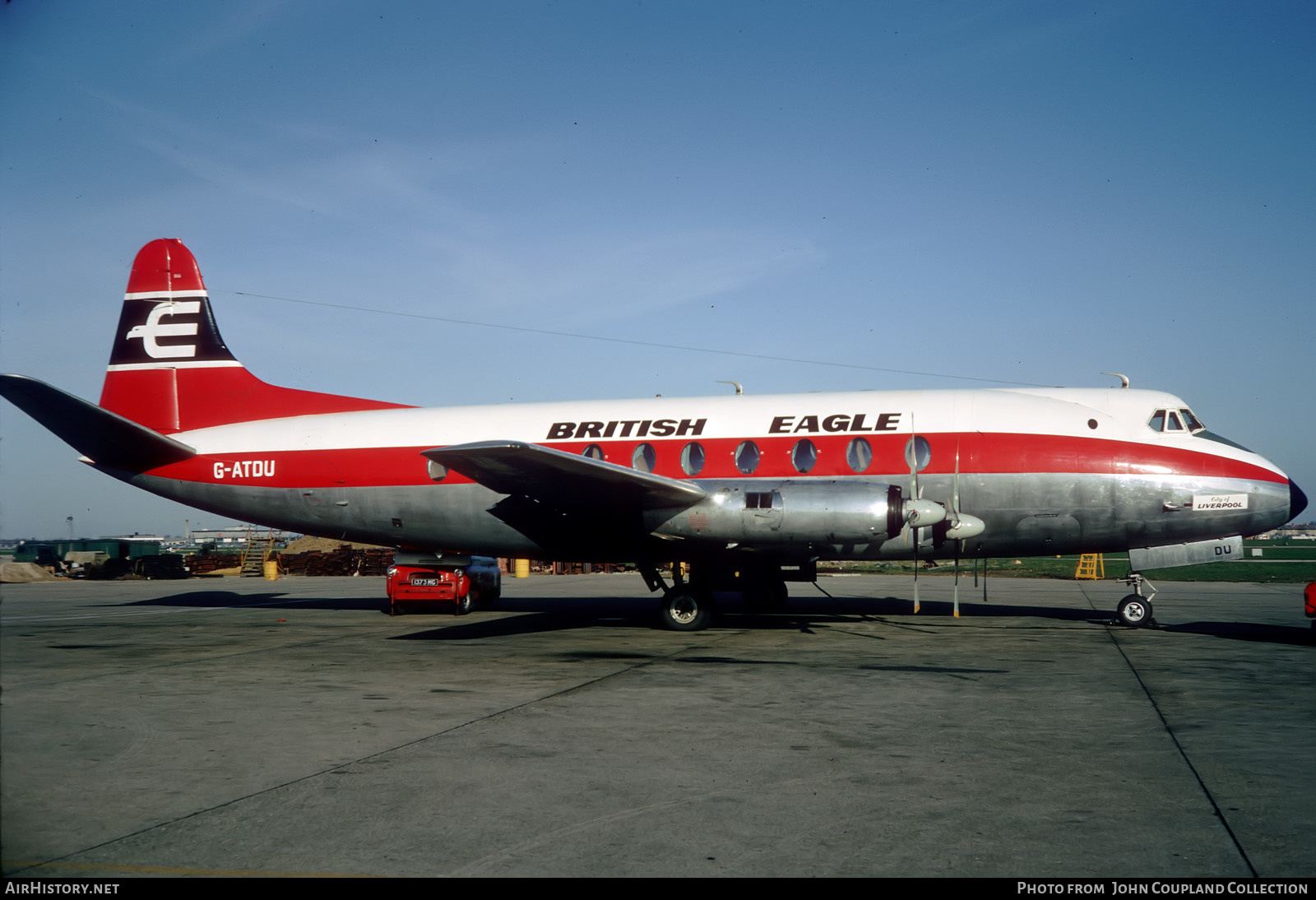 Aircraft Photo of G-ATDU | Vickers 739 Viscount | British Eagle International Airlines | AirHistory.net #456867