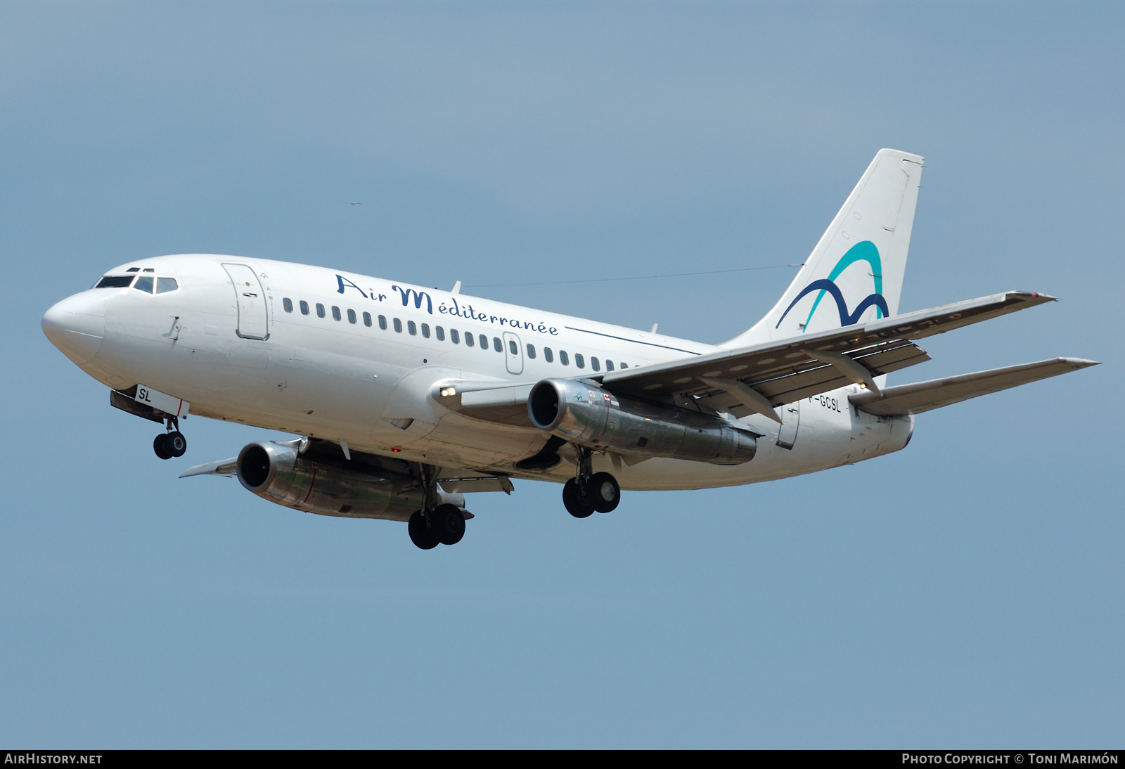 Aircraft Photo of F-GCSL | Boeing 737-222 | Air Méditerranée | AirHistory.net #456881