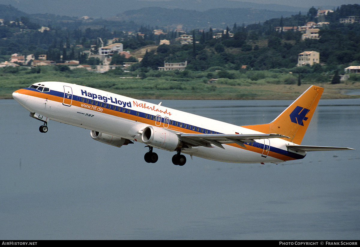 Aircraft Photo of D-AHLJ | Boeing 737-4K5 | Hapag-Lloyd Netherlands | AirHistory.net #456909