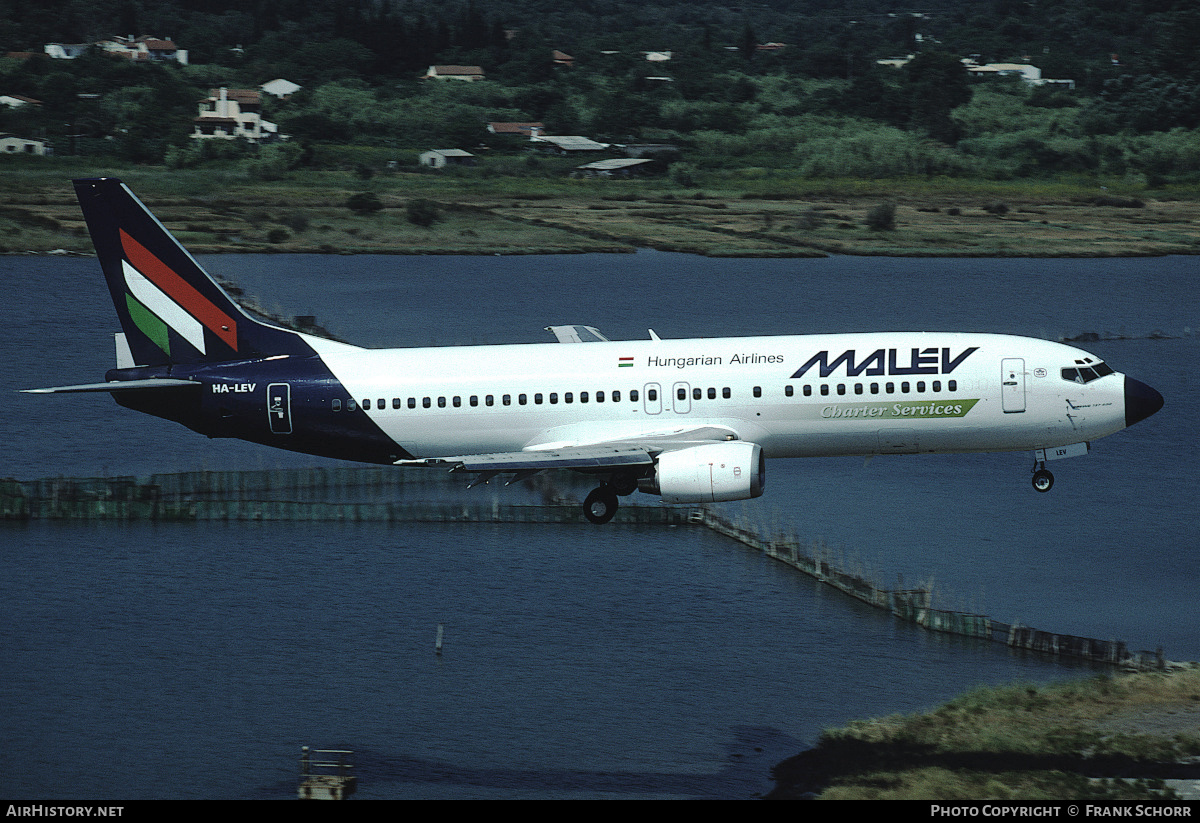 Aircraft Photo of HA-LEV | Boeing 737-4Y0 | Malev - Hungarian Airlines Charter Services | AirHistory.net #456912