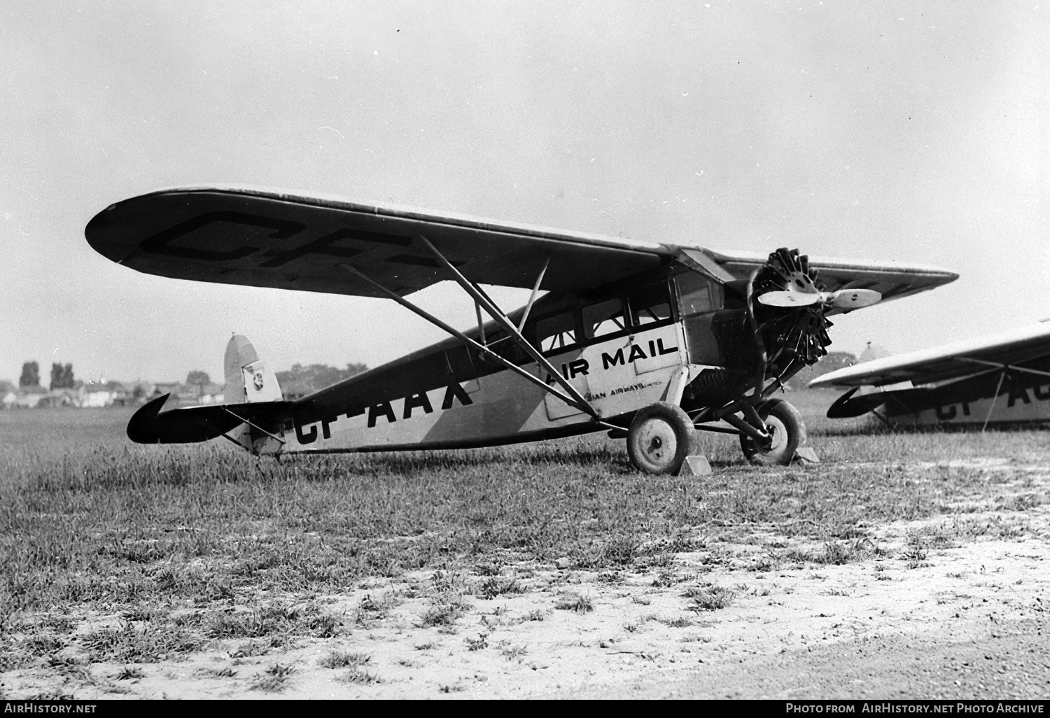 Aircraft Photo of CF-AAX | Fairchild 71 | Canadian Airways | AirHistory.net #456925