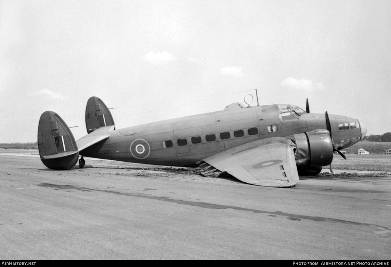 Aircraft Photo of T9386 | Lockheed 414 Hudson Mk.III | UK - Air Force | AirHistory.net #456927