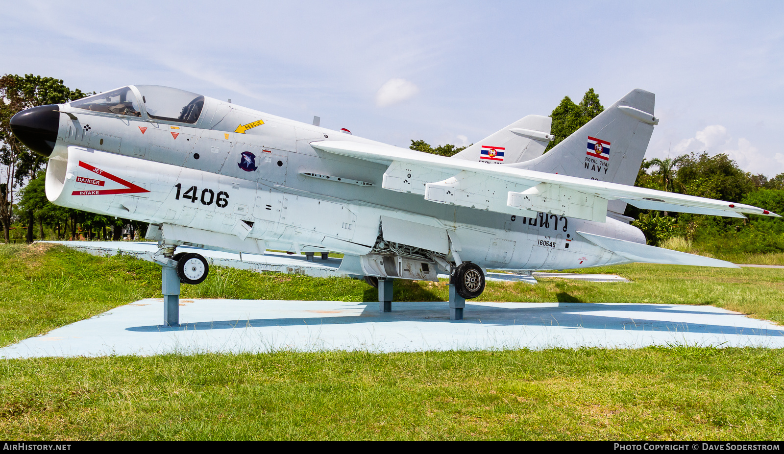 Aircraft Photo of 160545 | LTV A-7E Corsair II | Thailand - Navy | AirHistory.net #456931