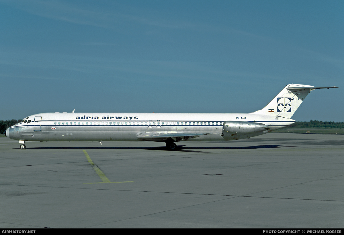 Aircraft Photo of YU-AJT | McDonnell Douglas DC-9-51 | Inex-Adria Airways | AirHistory.net #456938